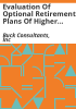 Evaluation_of_optional_retirement_plans_of_higher_education_institutions_for_the_State_of_Colorado_Office_of_the_State_Auditor
