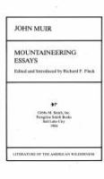Mountaineering_essays