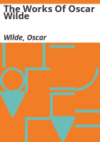 The_works_of_Oscar_Wilde