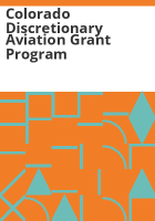Colorado_discretionary_aviation_grant_program