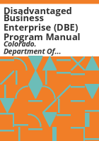 Disadvantaged_Business_Enterprise__DBE__Program_manual