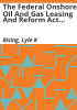 The_Federal_Onshore_Oil_and_Gas_Leasing_and_Reform_Act_of_1987
